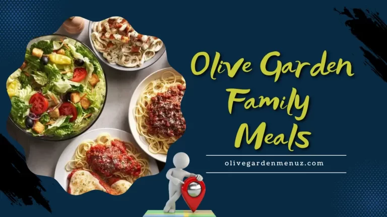 Olive Garden Family Meals