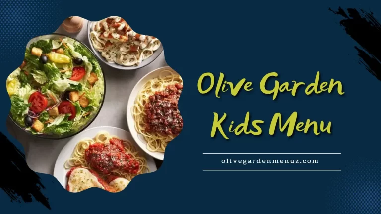 Olive Garden Kids Menu