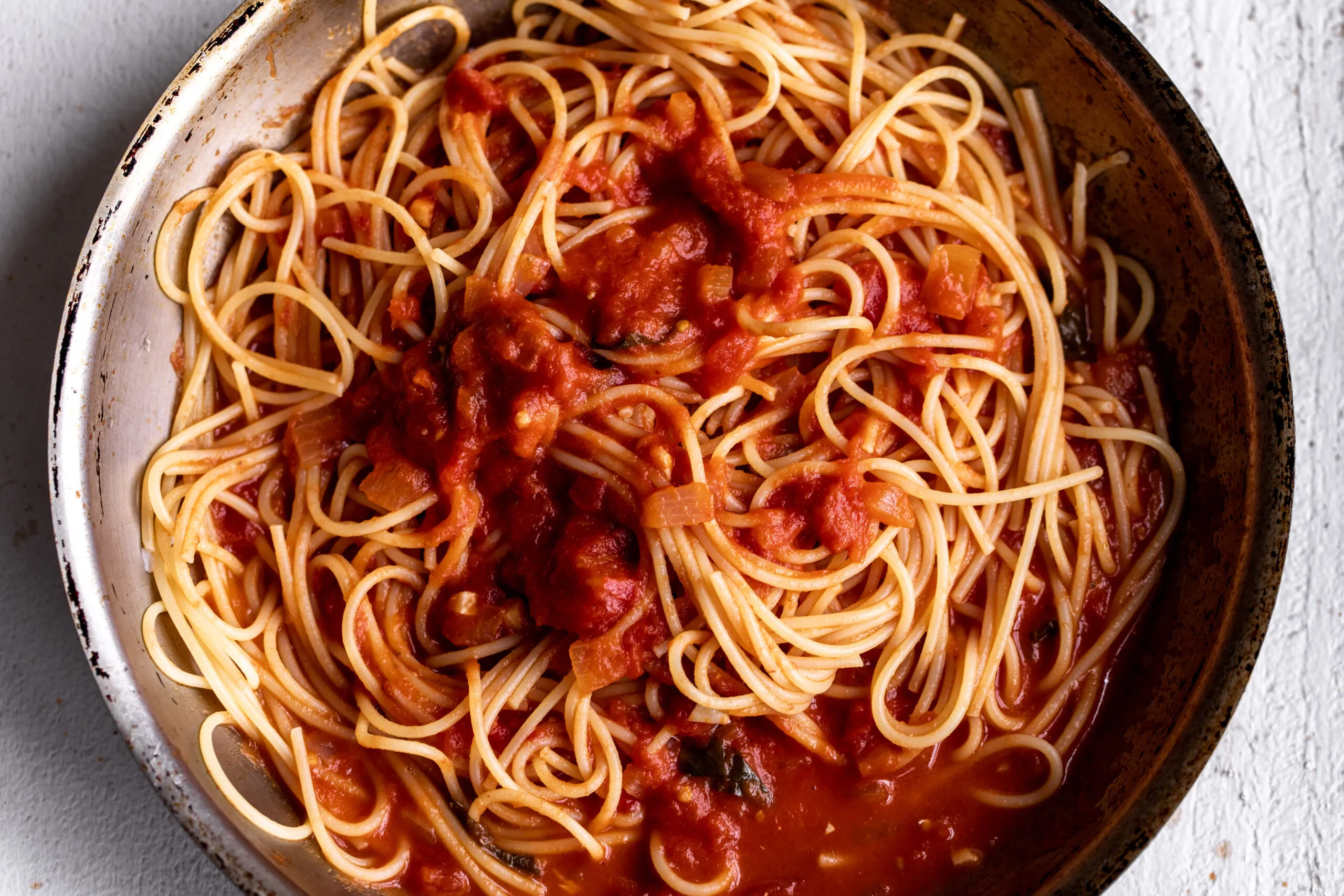 Spaghetti with Marinara Sauce