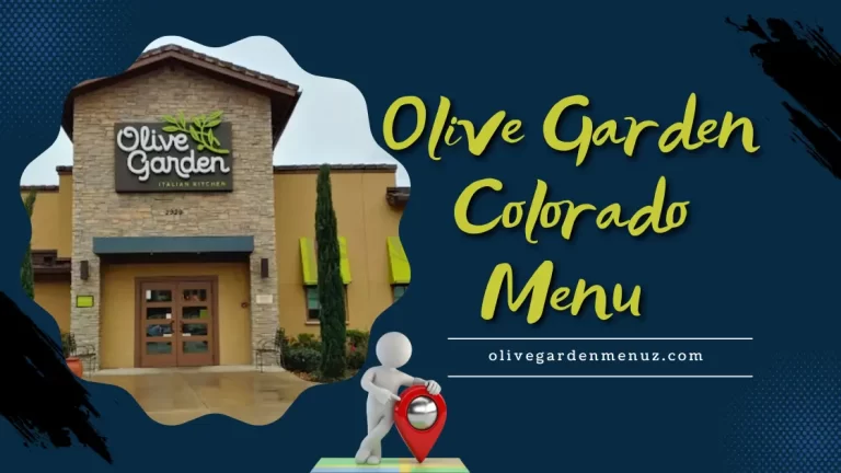 Olive Garden Colorado Menu