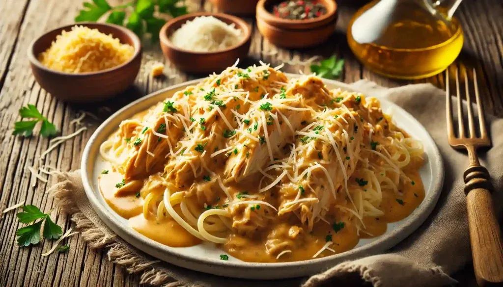 Olive Garden Crockpot Chicken