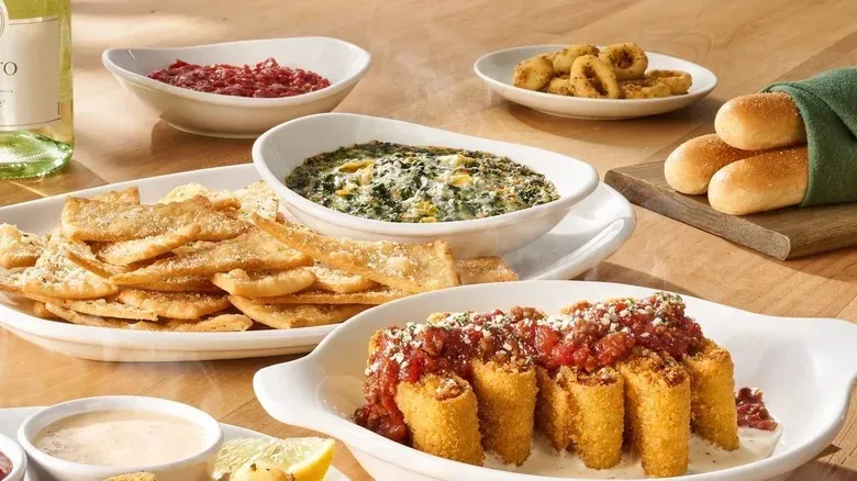 Olive Garden Appetizers Menu